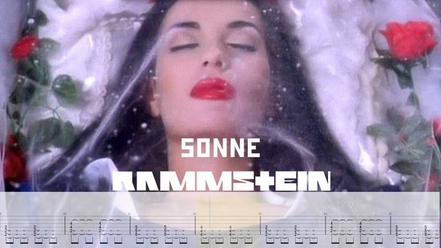 Rammstein - Sonne [GUITAR BACKING TRACK + TAB] смотреть онлайн
