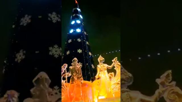 Челябинск. Центральная площадь. Красотища... смотреть онлайн