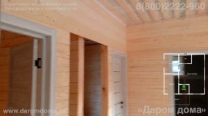 Проект одноэтажного каркасного дома 8х8 с террасой: к?