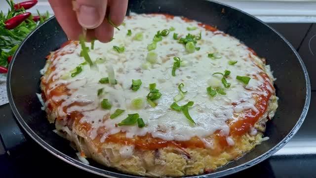 Вылейте яйца на капусту, и вы будете поражены результатом! Просто, вкусно и полезно _ смотреть онлайн