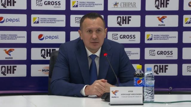 Пресс-конференция тренеров после двух матчей ХК "Хумо-2" – ХК "Алтай Торпедо", игры №№ 168, 171 ОЧР смотреть онлайн