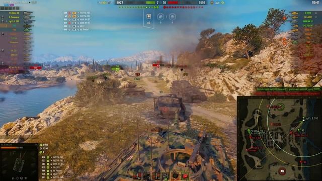 ПОЛНАЯ ЖЕСТЬ! 12K УРОНА В ОКРУЖЕНИИ - ЛУЧШИЙ БОЙ ГОДА НА Т95! смотреть онлайн