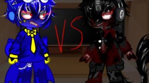 реакция монстро из попи плейтайма на картун кэта l Гача Лаванда