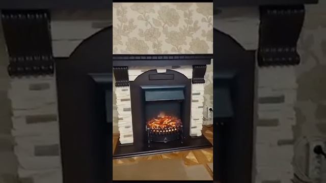 Электрокамин Royal Flame Dublin с очагом Fobos FX Black сланец арочный/темный дуб смотреть онлайн