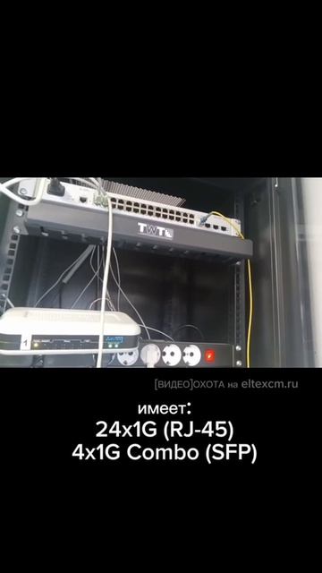 Коммутатор доступа MES2428 Eltex. Видео[Охота] на eltexcm.ru