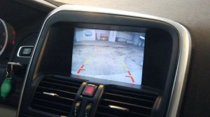 Камера заднего вида Volvo XC60, XC70, S60, S80