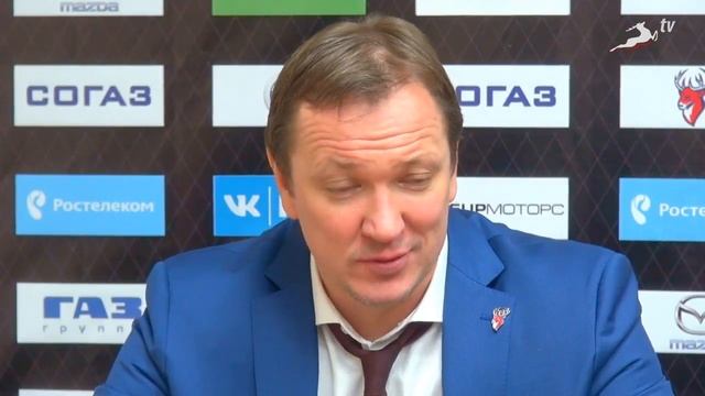 Пресс-конференция после матча "Торпедо" - ЦСКА смотреть онлайн