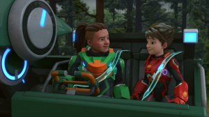 Диностер. Сезон 1. Эпизод 16. Теризинозавр-невидимка