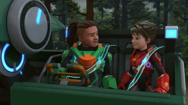 Диностер. Сезон 1. Эпизод 16. Теризинозавр-невидимка