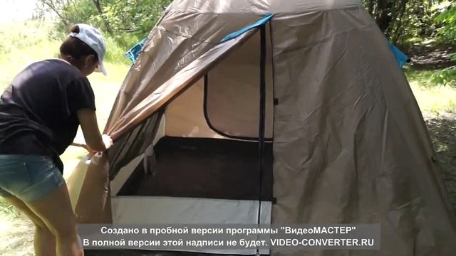 Распаковка — Палатка Coyote Kansas-4