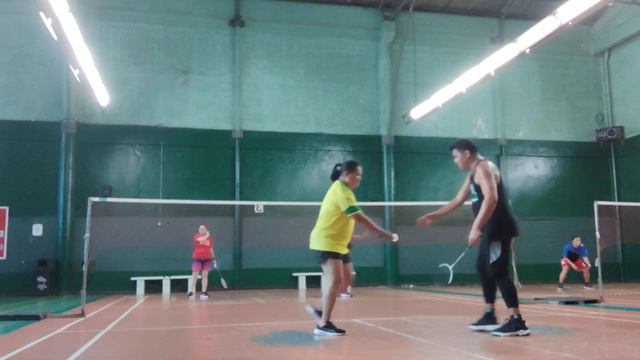 Badminton Bonding Part 1 | Mix Double | jemrainian смотреть онлайн