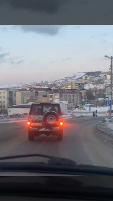 16.02.23 катим домой после работы😁 Сахалин Холмск смотреть онлайн