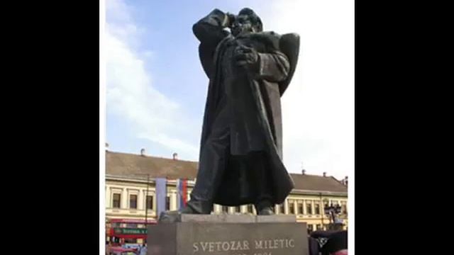 Патриотска песма Светозару Милетићу-споменик браниоцу србства у центру Новог Сада-србске Војводине смотреть онлайн