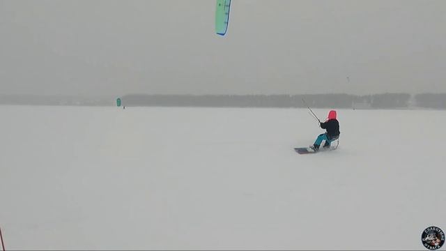 Арктический сноукайтинг в подмосковье. смотреть онлайн
