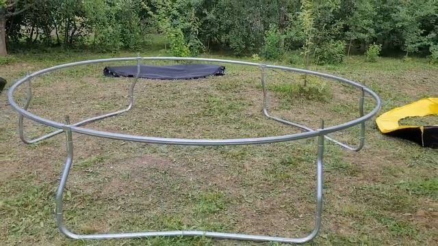 Сборка каркасного батута KOENIGSMANN T-10 305 см смотреть онлайн