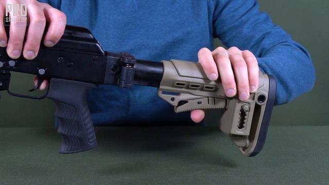 Телескопический приклад TBS Compact, DLG Tactical смотреть онлайн