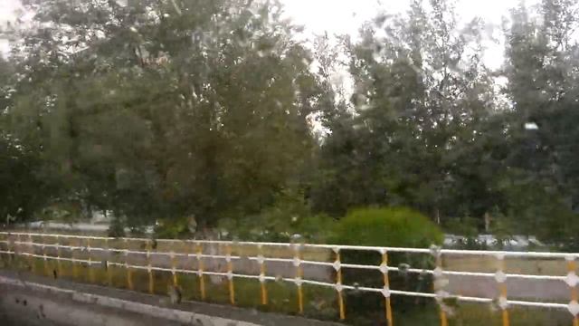 Костанай. Вид с окна автобуса (10маршрут) смотреть онлайн