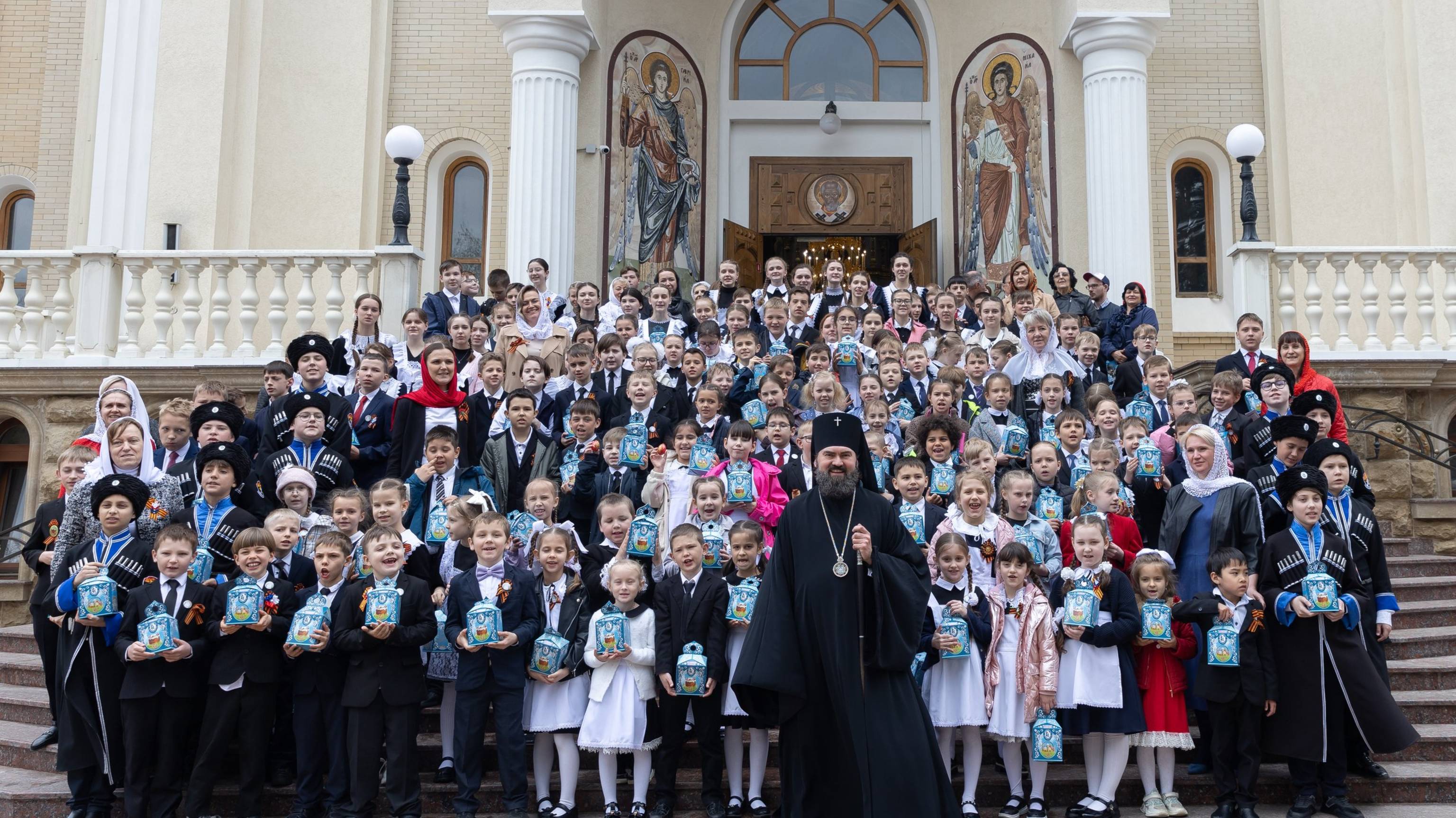 Детская Пасхальная литургия смотреть онлайн