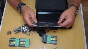 Револьвер ТАУРАС СО (хром) под светозвуковой патрон 9РА (9 мм.)