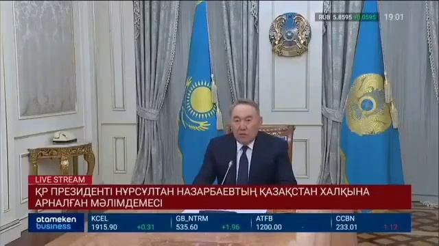 Қ. Р президені Н. Ә. Назарбаев улел в отставку. Токаев места смотреть онлайн