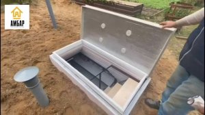 Видео-отзыв о монтаже пластикового погреба _Амбар_ - _Лучшее соотношение цены и качества!_