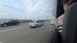 Поездка на автобусе ПАЗ 320412-05 по маршруту 9 в Красноярске! (гос О937МС)