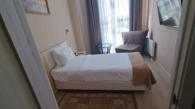 обзор номера в санатории Эллада, г. Анапа смотреть онлайн