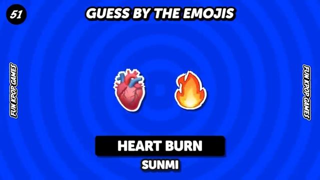 Guess K-pop Song By Emoji
