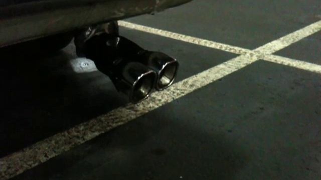 Поставил насадку на выхлоп Газ 24 =) Изменился звук. смотреть онлайн