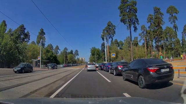 Парк партизанской славы в сторону Тростянецкой ч1 смотреть онлайн