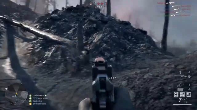 Бег с препятствиями! Или внимательно смотри под ноги солдат!!!! Battlefield™ 1 смотреть онлайн