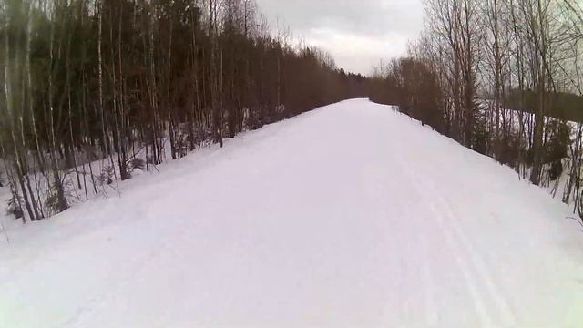 Зимний велозаезд на горном | Март 2016 года. Архивное видео смотреть онлайн