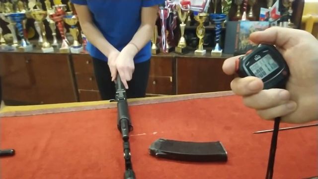 АК-74 за 16 сек( по пермским правилам). смотреть онлайн