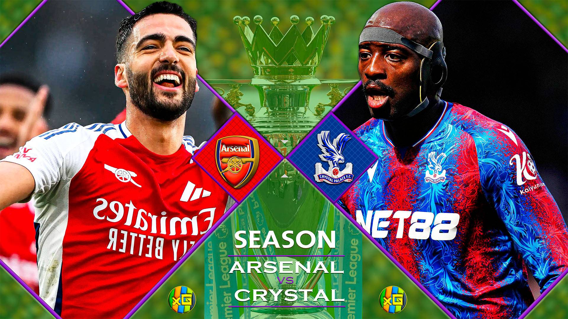 Арсенал - Кристал Пэлас | 23.04.2025 | Футбол |Чемпионат Англии | Прямая трансляция |xg