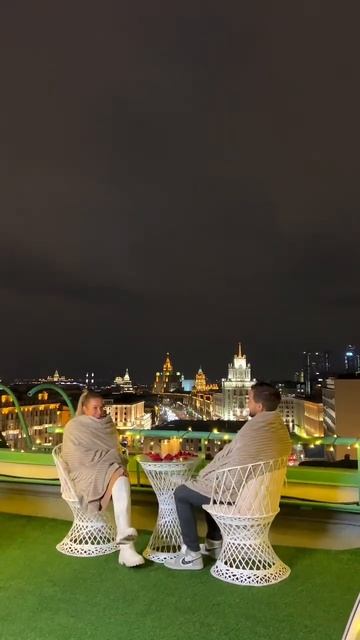 Крыша 7Sky готова греть вас этой зимой ❤️🔥