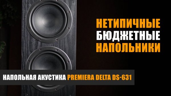 Нетипичные бюджетные напольники. Обзор акустики Premiera Delta DS-631