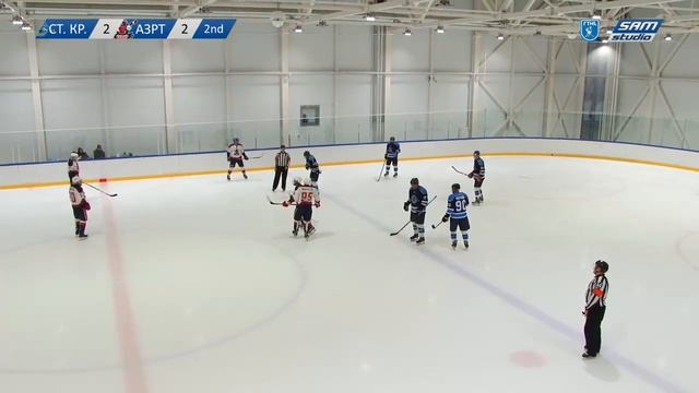 Стальные Крылья vs ХК Азарт смотреть онлайн