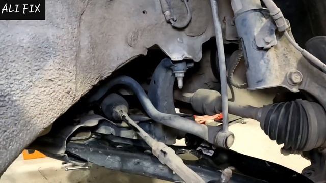 замена шаровой опоры .... киа рио - Kia Rio