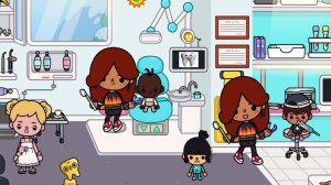 ДЕТСКИЙ САД В ИГРЕ ТОКА БОКА! ПРИЕМ У СТОМАТОЛОГА🦷 куклы ЛОЛ😜 мультик смешная анимация ДАРИНЕЛКА