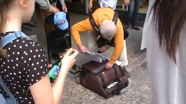 Демонстрация против западной политики Германия Франкфурт Майн 30.3.14 смотреть онлайн