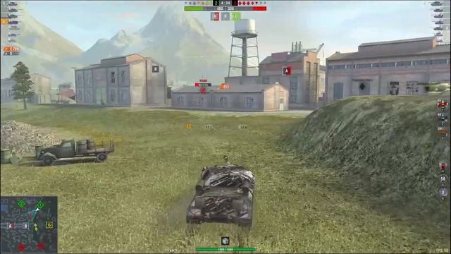 Раздвигайте ножки шире, за вами едет объект 704.World of Tanks Blitz смотреть онлайн
