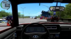 ВАЗ 2104 - Поездка в Южный район в City Car Driving