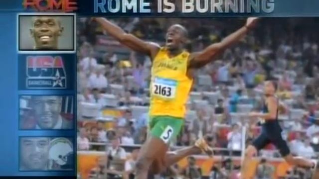 Jim Rome Is Burning - Usain Bolt disses Michael Phelps смотреть онлайн