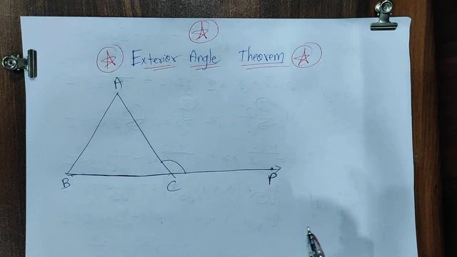 7th Math Triangles&Properties Part-3|Exterior Angle Theorem|Sum OfAllAngles in a Triangle is 180 de смотреть онлайн