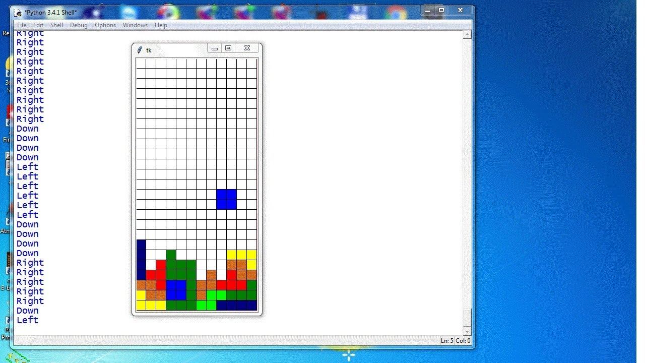 py099 tetris ч3 - подсчет очков смотреть онлайн