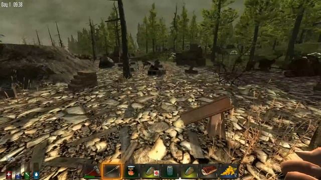 7 Days to Die [Alpha 10]. Совместное прохождение с Хаттом. #2 смотреть онлайн