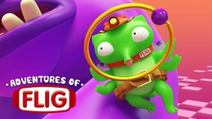 Мультик Приключения Флига - Флиг против Короля Измерения