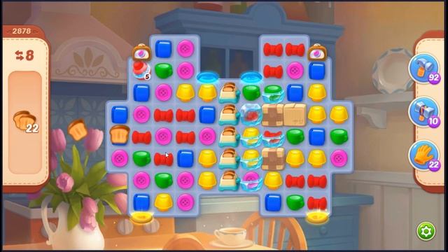 Homescapes Level 2878 - NO BOOSTERS 🏠 | SKILLGAMING ✔️