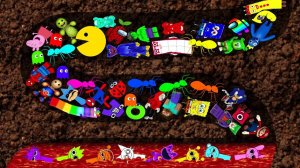 Выживание в лаве. Спрнуки и другие опулярные персонажи падают в лаву