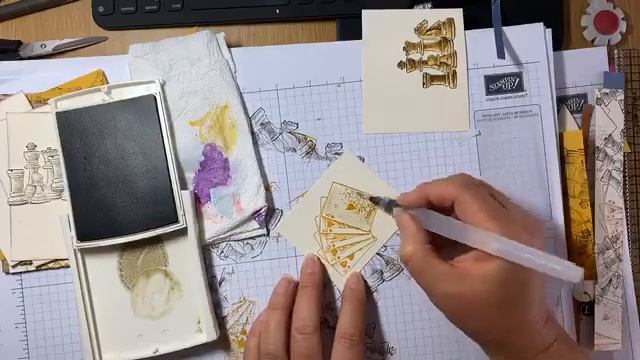 Mini Album from 12" square cardstock featuring Game On Stamp set смотреть онлайн